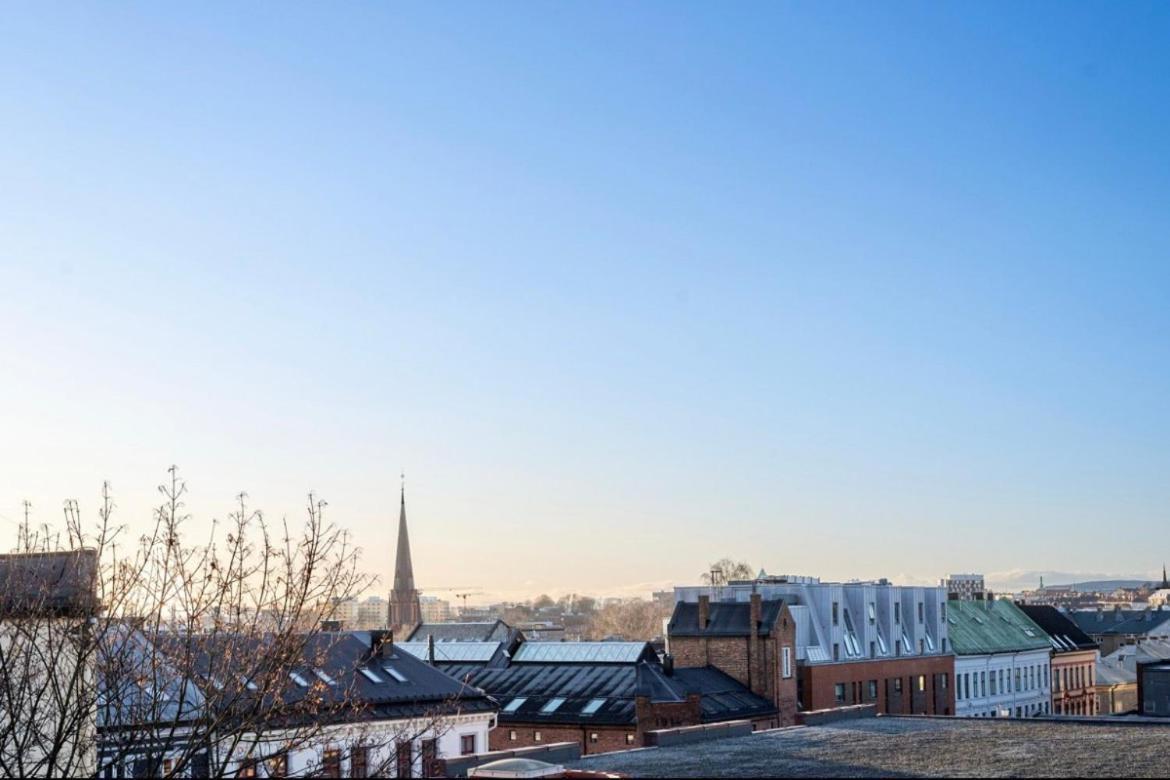 Apartamento Penthouse In Oslo'S Hippest District Gruenerlokka Exterior foto